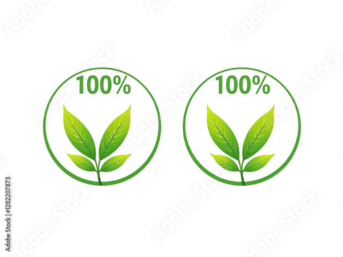 100% Vegan-Siegel