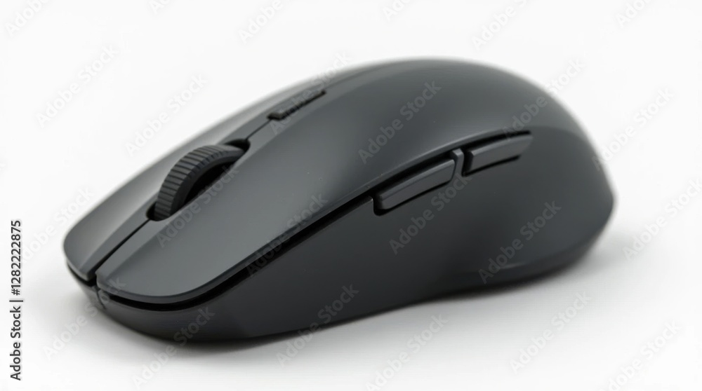 Premium Ergonomic Wireless Mouse - High-Resolution Image Premium Ergonomic Wireless Mouse - High-Resolution Image
