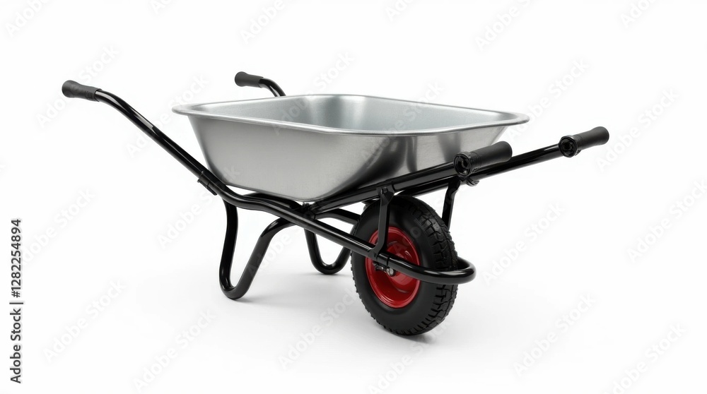 Heavy-Duty Galvanized Wheelbarrow Heavy-Duty Galvanized Wheelbarrow