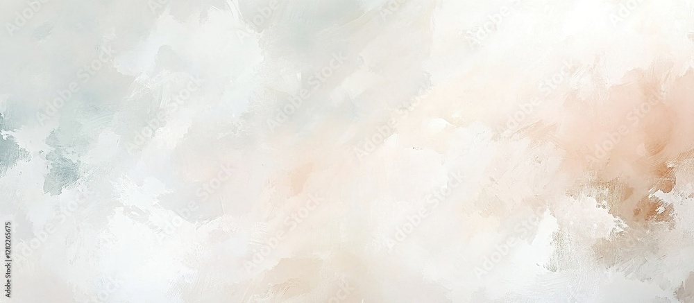 Abstract white gray paint brush stroke texture background wallpaper. Contemporary art painting, textured neutral color backdrop with copy space Abstract white gray paint brush stroke texture background wallpaper. Contemporary art painting, textured neutral color backdrop with copy space