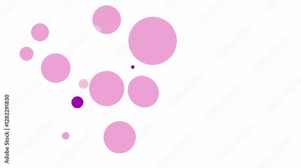 A digital graphic on a white background, illustrating a dynamic composition of overlapping circles in a gradient of pink and purple. A digital graphic on a white background, illustrating a dynamic composition of overlapping circles in a gradient of pink and purple.