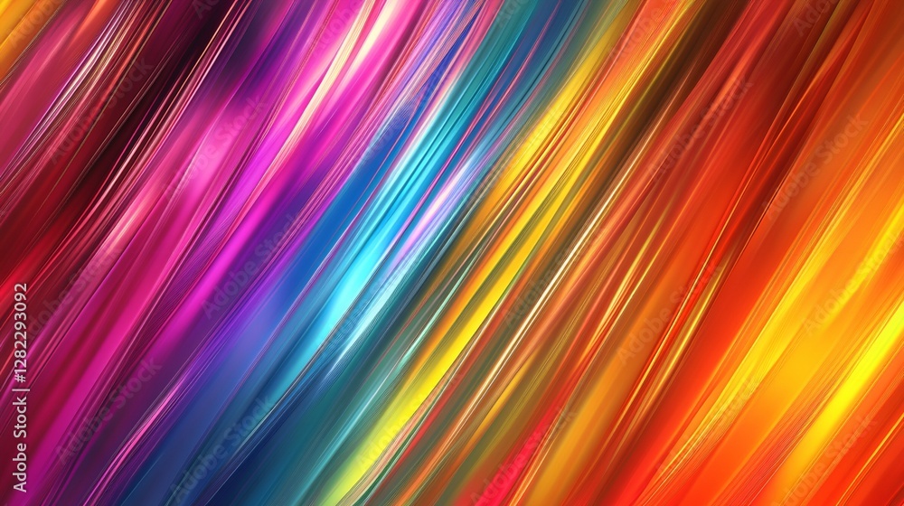 Abstract Diagonal Multicolored Streaks Abstract Diagonal Multicolored Streaks