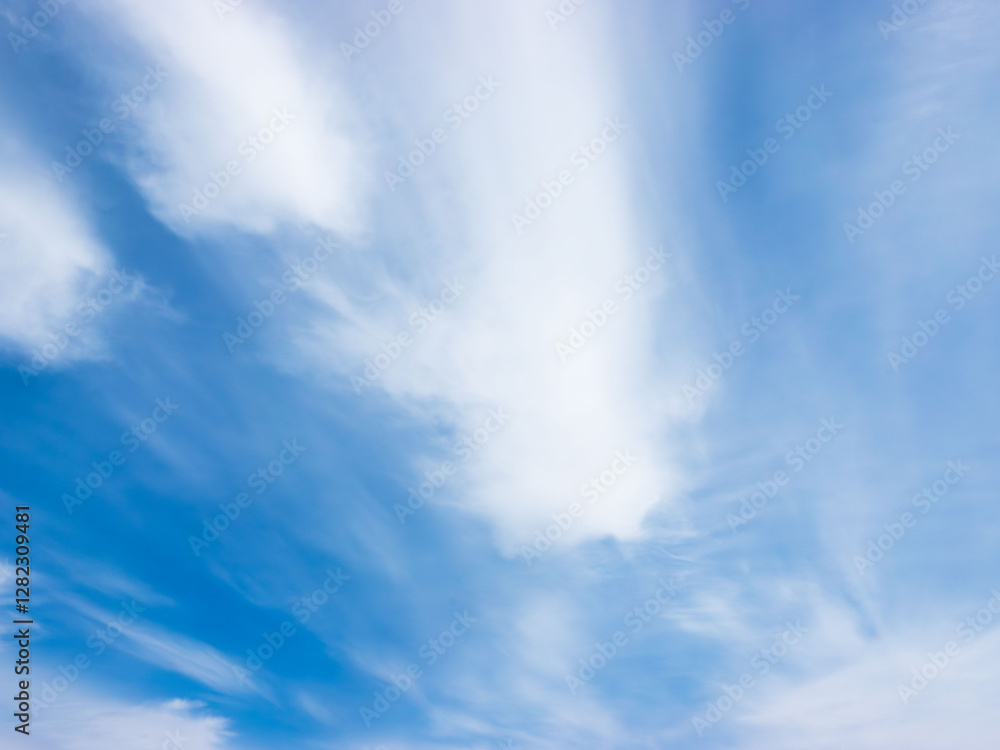 冬の青空と雲123 冬の青空と雲123