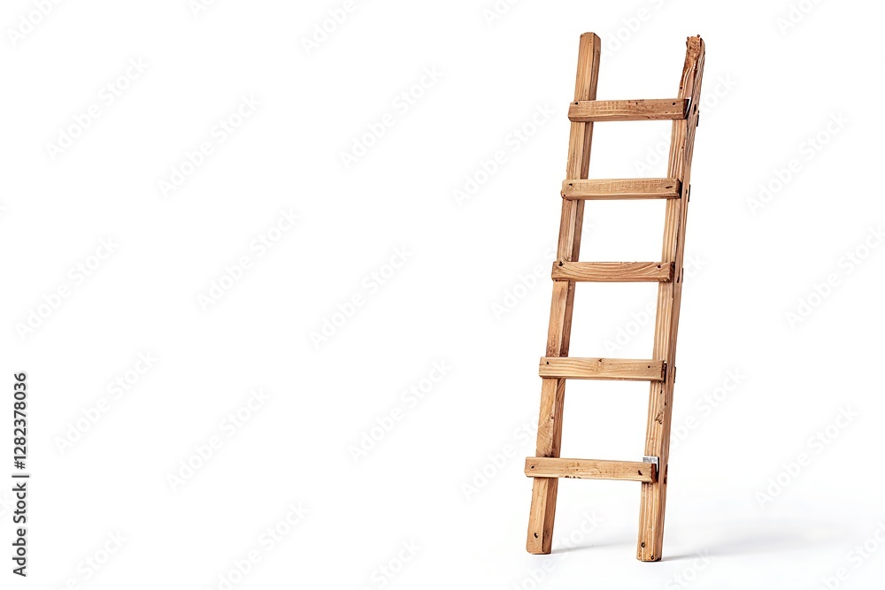Ladder isolated on white background Ladder isolated on white background