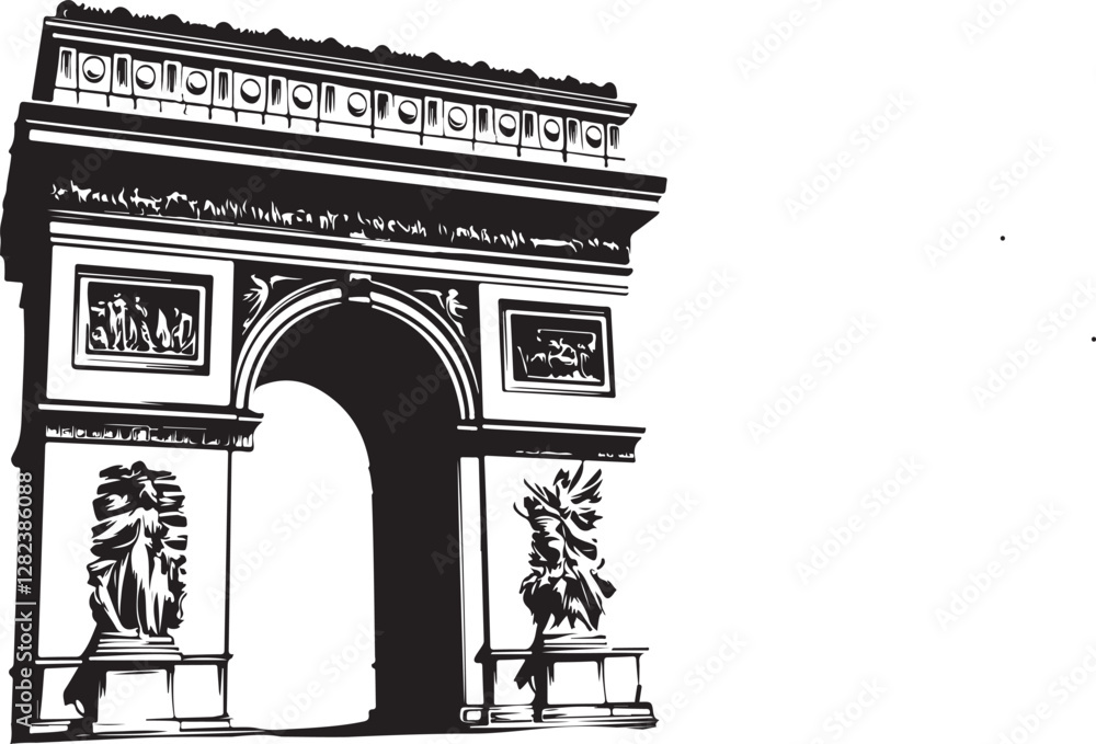 Fototapeta premium arc de triomphe