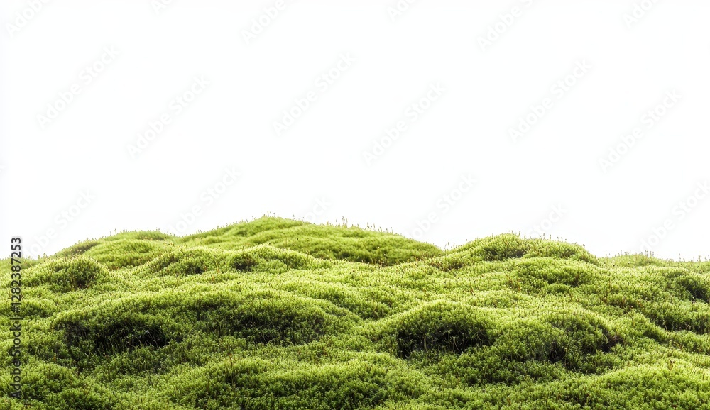 Lush Green Moss Texture Background Lush Green Moss Texture Background