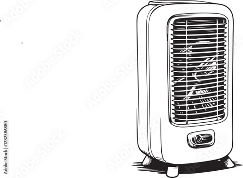 air cooler isolated on white background