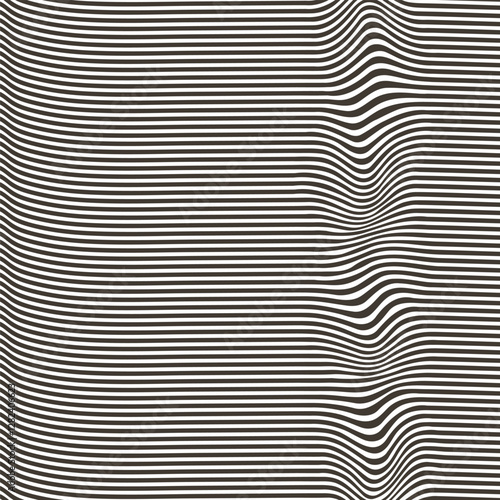 Striped texture with vertical lines and slight distortion.