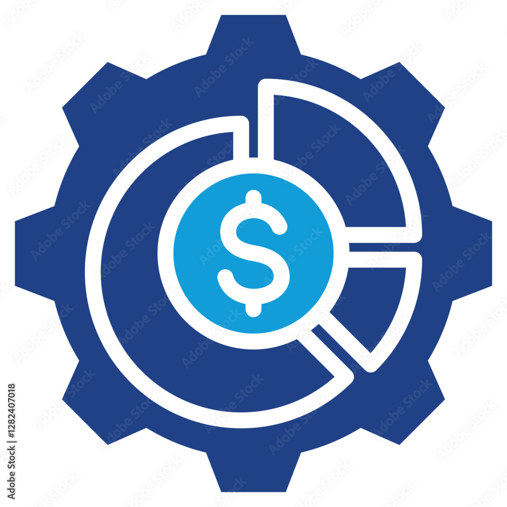 Asset Management Dual Tone Icon Asset Management Dual Tone Icon