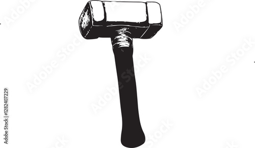 hammer isolated on white