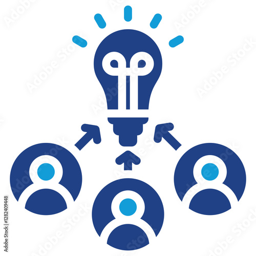 Crowdsourcing Dual Tone Icon