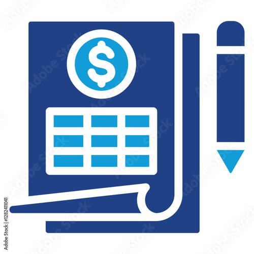 Request For Quotation Dual Tone Icon