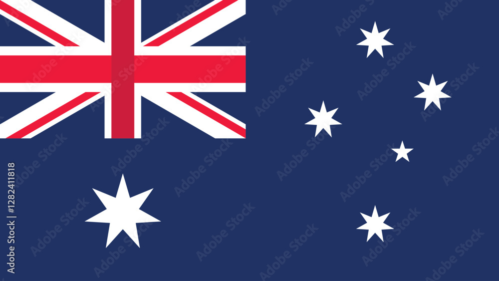 Fototapeta premium Flag of Australia