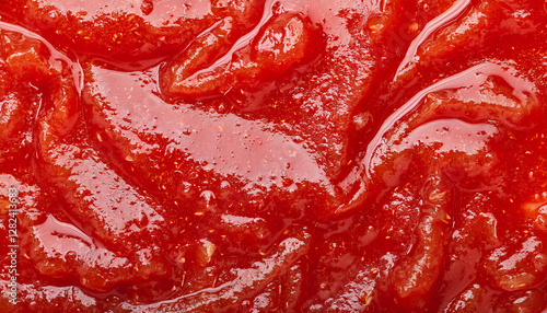 いちごジャムのテクスチャー背景