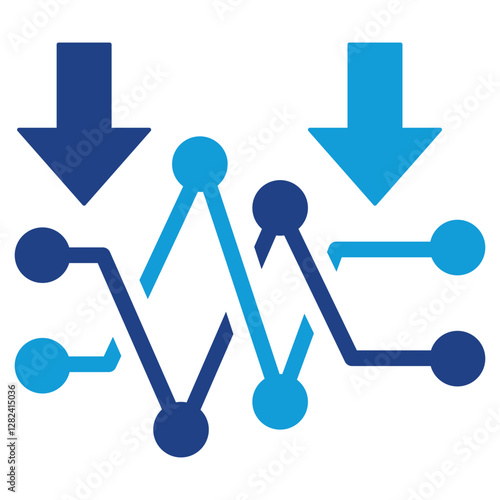 Variation Reduction Dual Tone Icon