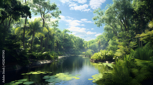 Tranquility Amidst Nature: Exploring The Harmony of Natural Landscapes and Human Perception