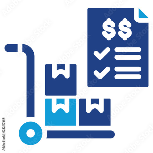 Purchase Order Dual Tone Icon