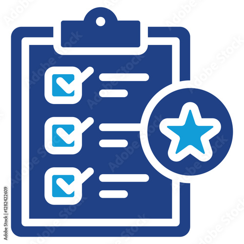 Skills Assessment Dual Tone Icon