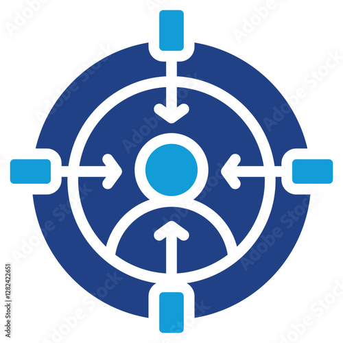 Headhunting Dual Tone Icon