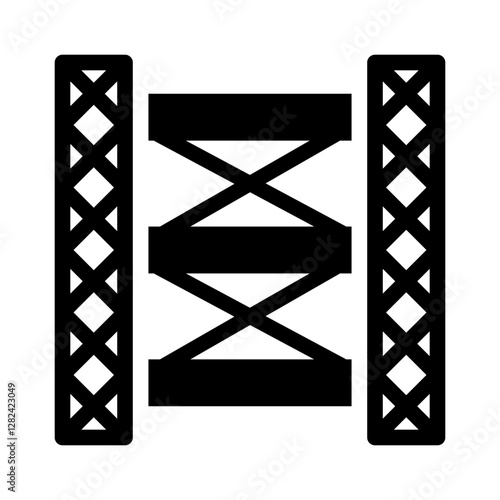 scaffolding glyph icon