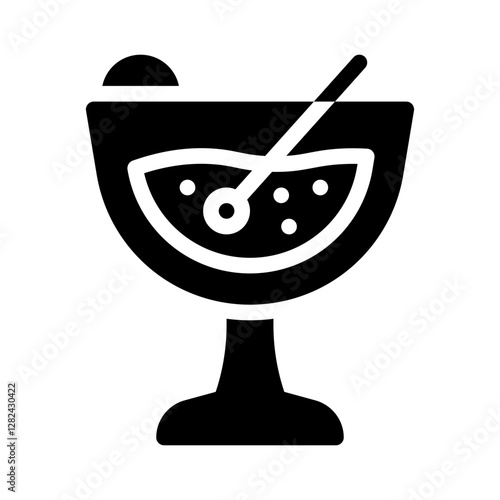 cocktails glyph icon