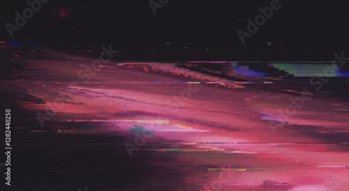 Vivid abstract visuals create a dynamic and surreal atmosphere.