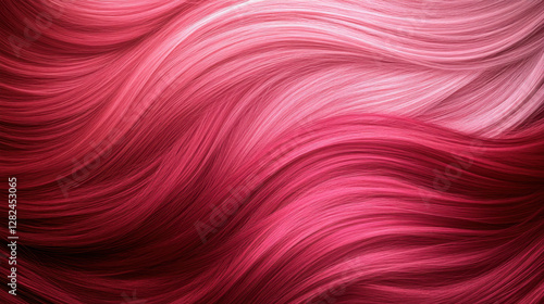 Vibrant Pink Tones with Smooth Gradient Transitions