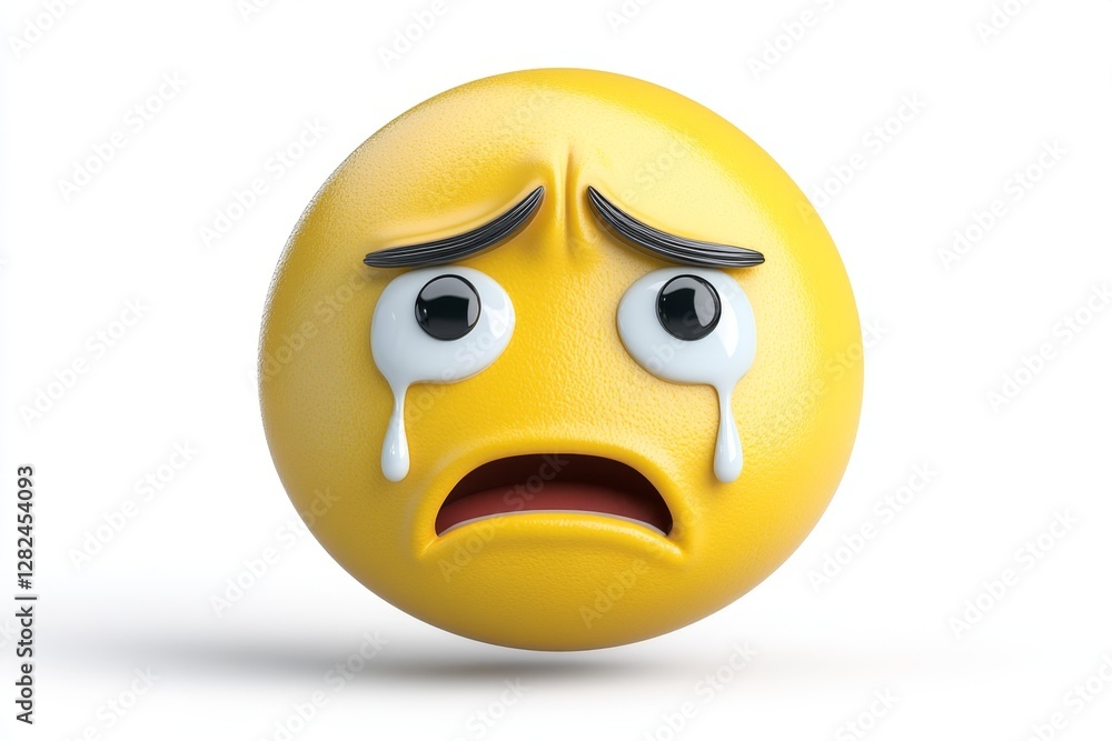 sad crying emoji, crying emoji with tears streaming down its face sad crying emoji, crying emoji with tears streaming down its face