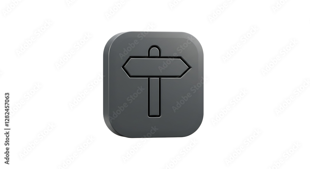 Directional Signpost Icon Navigation and Guidance Directional Signpost Icon Navigation and Guidance