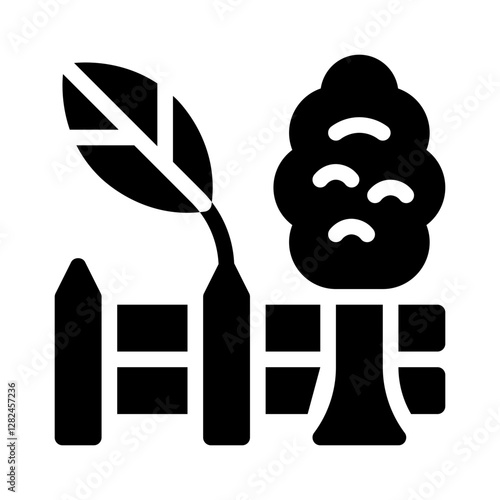 Wallpaper Mural urban farming glyph icon Torontodigital.ca