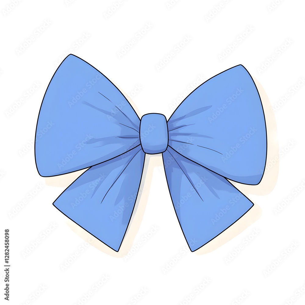Fototapeta premium soft pastel bow, generation AI 