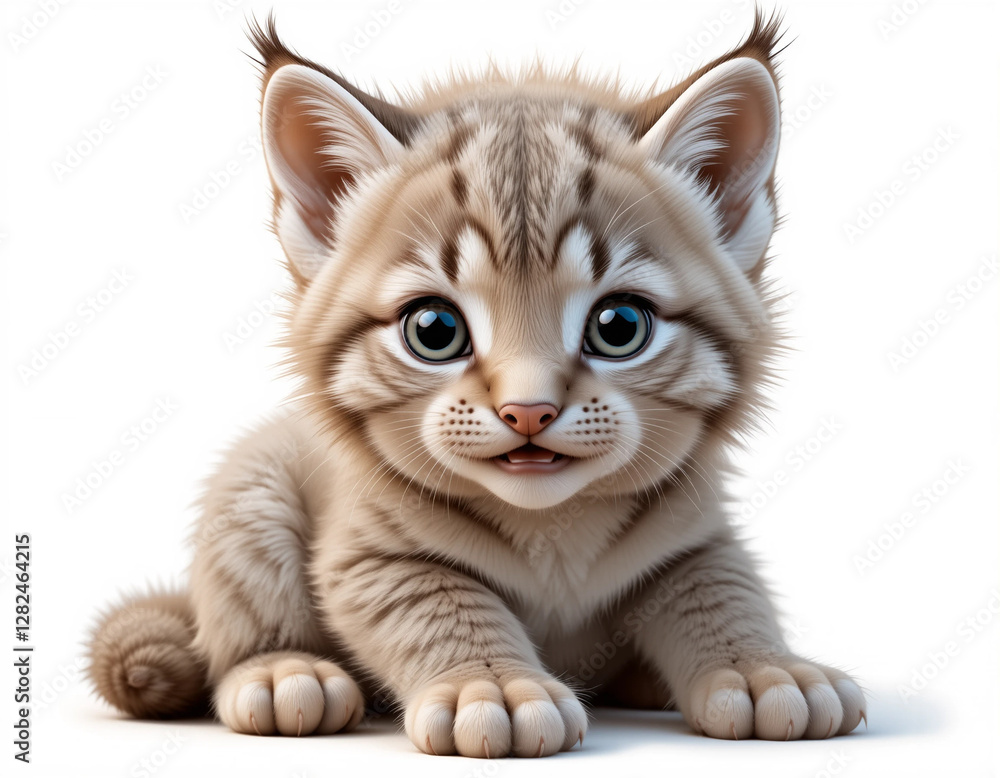 Obraz premium Elegant Hunter: Lynx