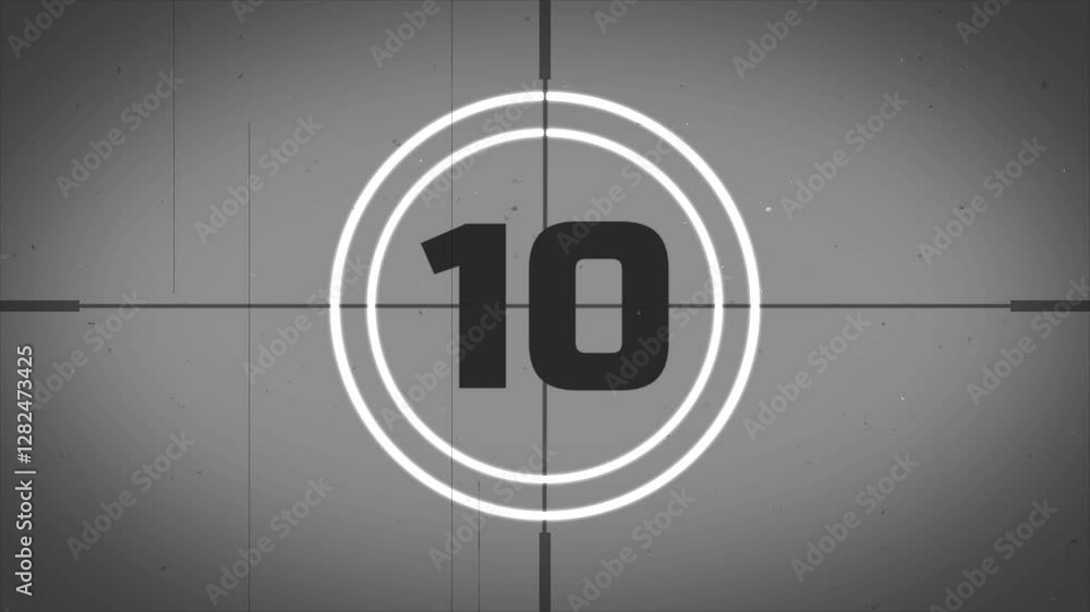 countdown video timer start from 14 to 0 number old style count movie in gray retro vintage, great and suitable for your opener of movie and cinematography or footage countdown video timer start from 14 to 0 number old style count movie in gray retro vintage, great and suitable for your opener of movie and cinematography or footage