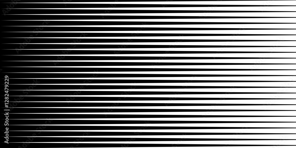 Striped halftone gradation texture. Fading vertical line gradient background. Repeating pattern backdrop. Black halftone parallel lines backdrop for overlay, Striped halftone gradation texture. Fading vertical line gradient background. Repeating pattern backdrop. Black halftone parallel lines backdrop for overlay,