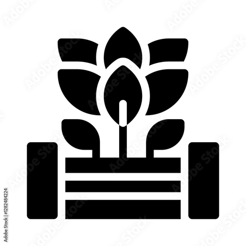 composting glyph icon