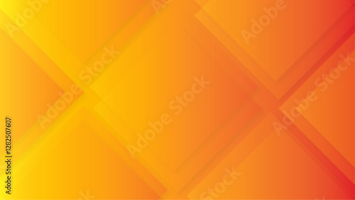 Abstract background vector orange background with stripes digital element paper surface. bright gradient triangular geometric art and design