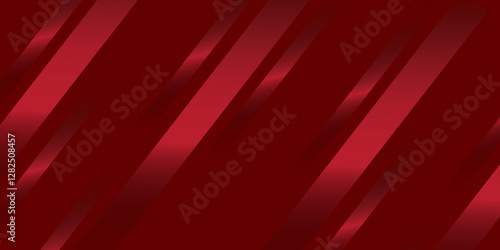 Red abstract banner background. Vector abstract graphic design banner pattern background template Digital modern tech, futuristic geometrical abstract backdrop or wallpaper vector illustration