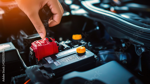 Wallpaper Mural Check and maintenance the battery in car with yourself.
 Torontodigital.ca