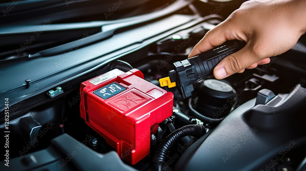 Check and maintenance the battery in car with yourself.
Check and maintenance the battery in car with yourself.