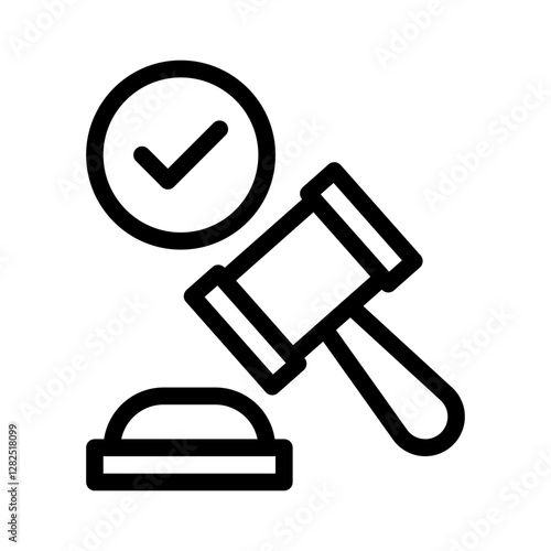 property law line icon