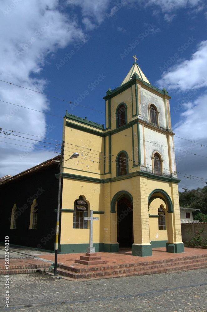 Fototapeta premium Iglesias Catolicas del Estado Tachira Venezuela.