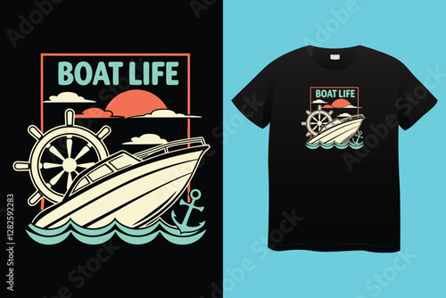 Pontoon Boat Silhouette Vectors: High-Quality Illustrations for Graphic Design