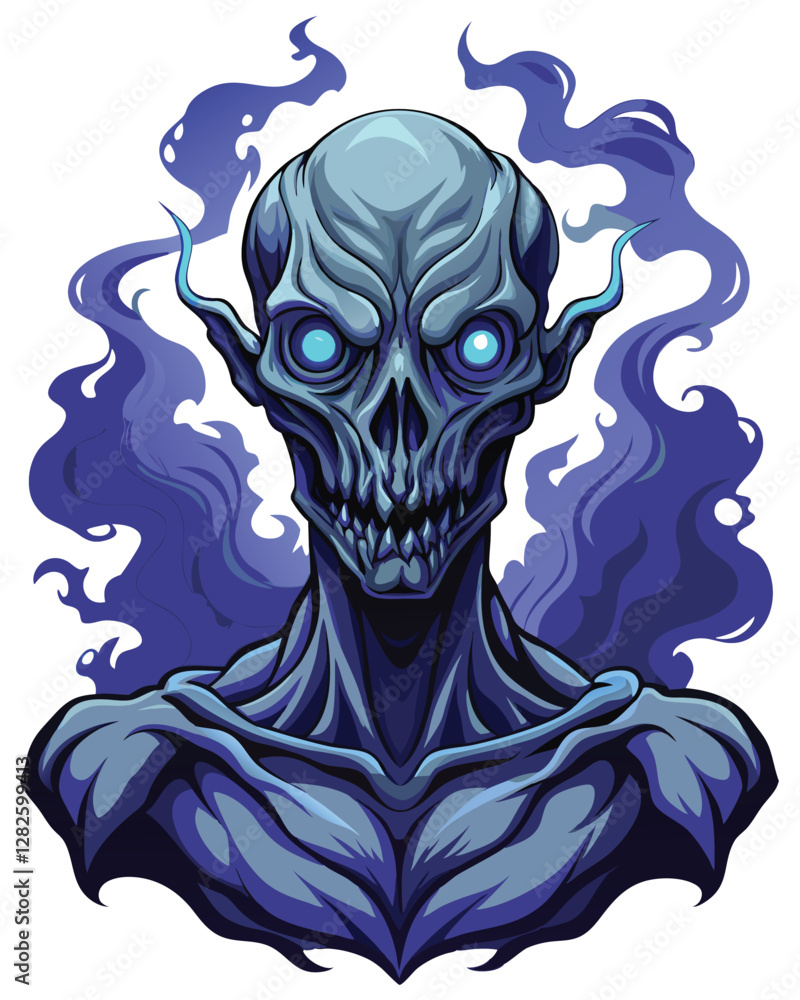 Render a terrifying alien entity; its body a mass of writhing, black, organic matter, showcasing grotesque detail and unsettling textures. Render a terrifying alien entity; its body a mass of writhing, black, organic matter, showcasing grotesque detail and unsettling textures.