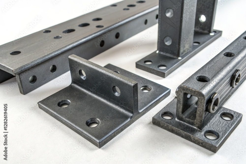 Metal brackets and supports for construction and design projects Metal brackets and supports for construction and design projects