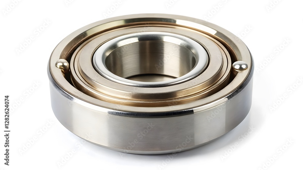 Precision Ball Bearing Close-up Precision Ball Bearing Close-up