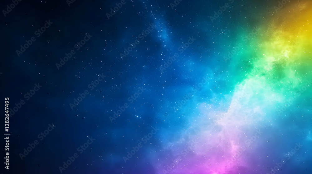 Colorful nebula, cosmic background, space, stardust, design Colorful nebula, cosmic background, space, stardust, design