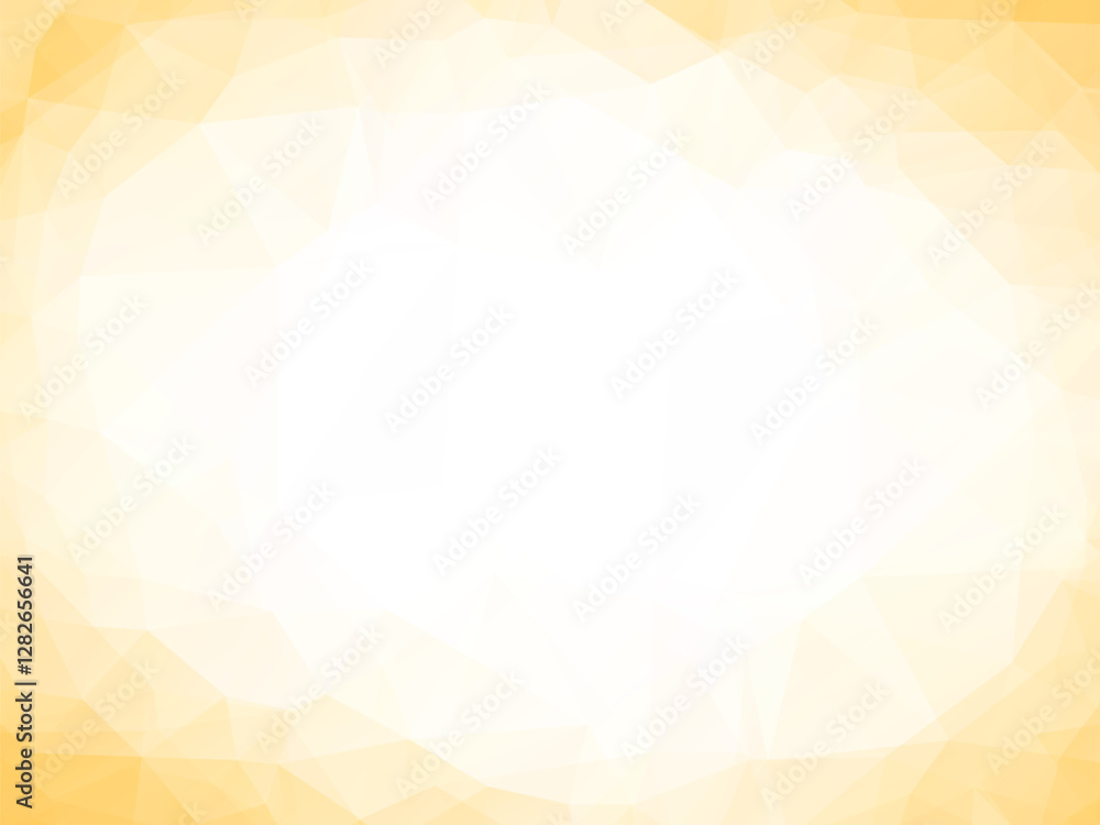 Obraz premium Abstract yellow geometric polygon design background