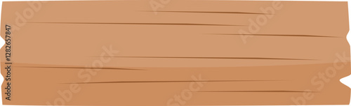 Wooden board sign Illustration