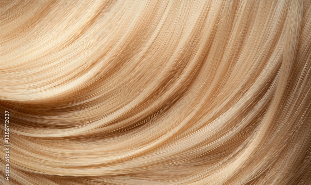 Beautiful woman model with long blond silky shining hair, Generative AI Beautiful woman model with long blond silky shining hair, Generative AI