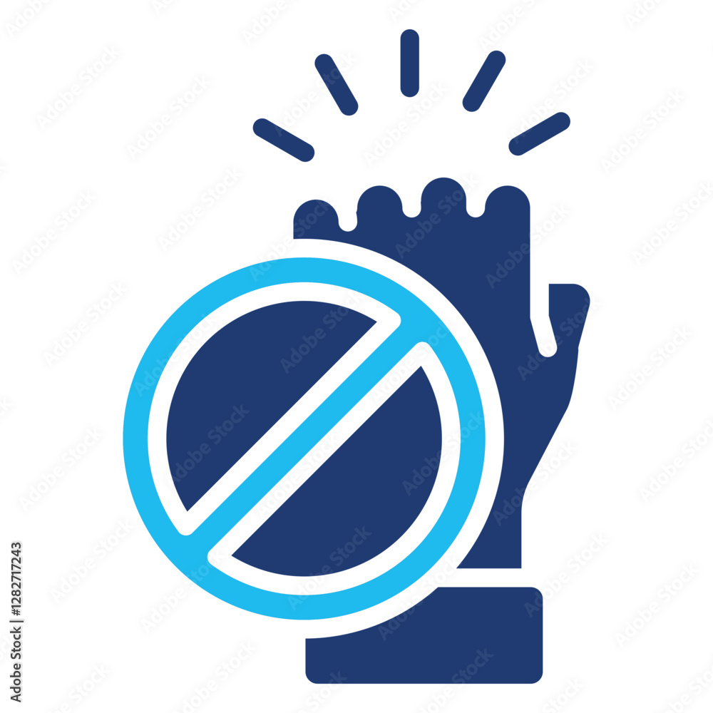 Obraz premium Resistance Icon